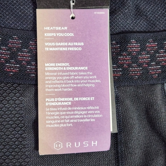 Nwt Under Armour Men's Heat Gear Rush Leggings - Picture 12 of 12